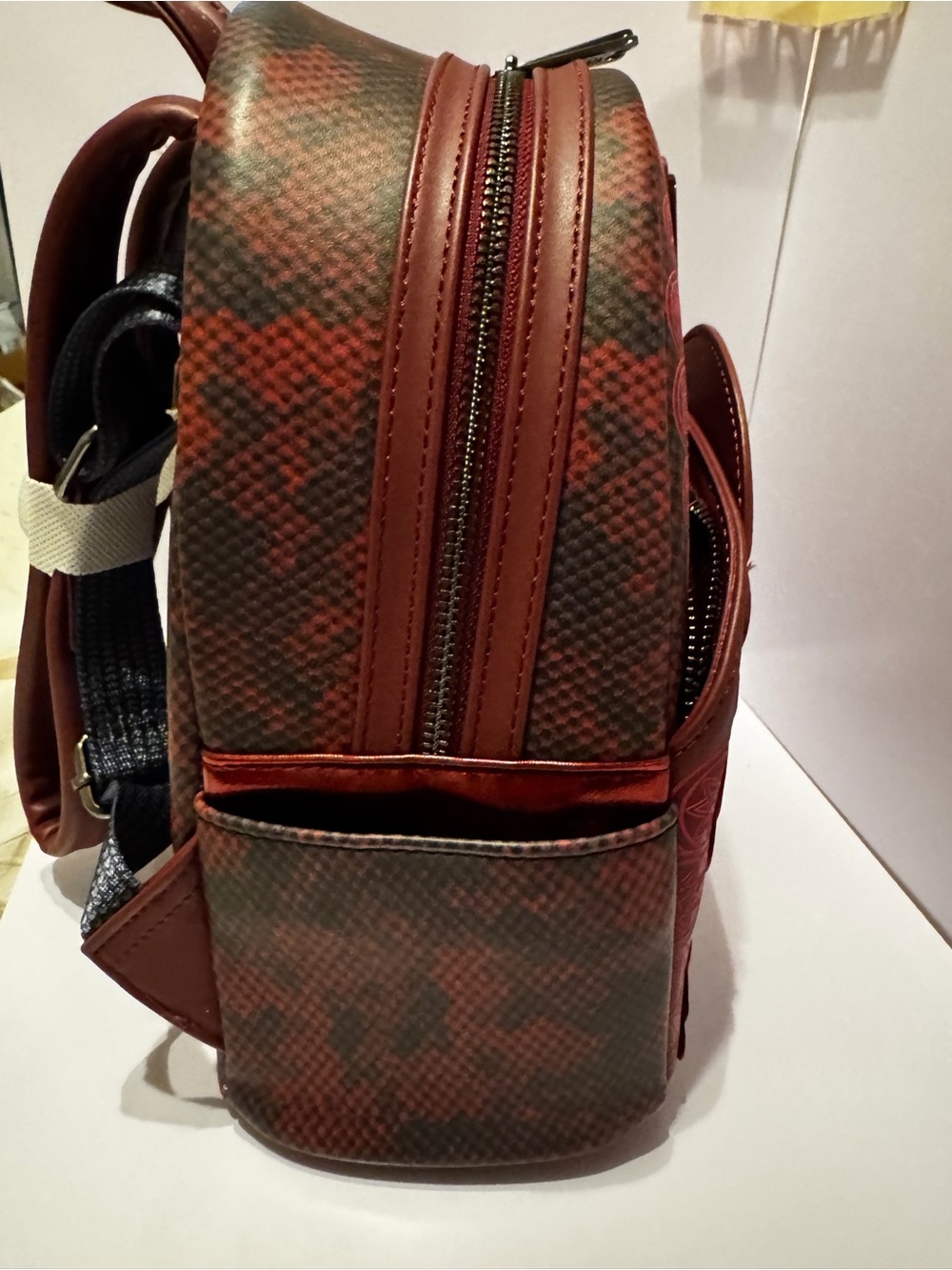 Disney Parks Marvel Scarlet Witch Loungefly Mini Backpack NWT - Picture 7 of 8